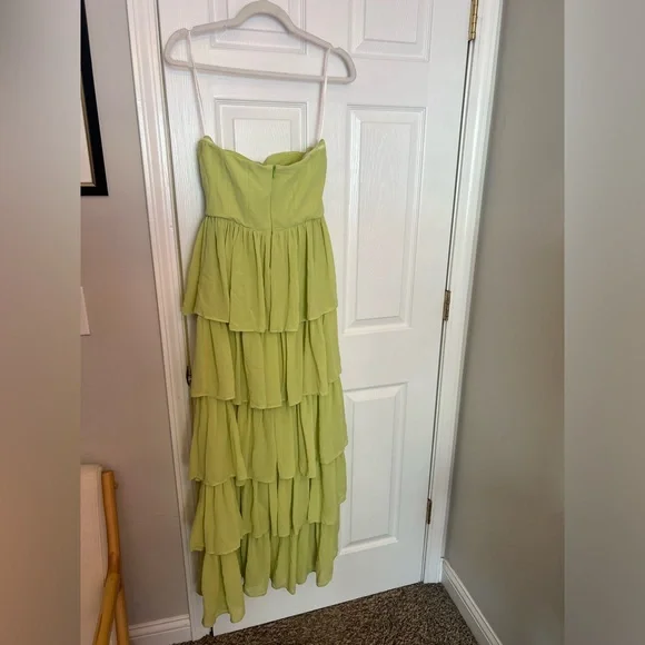 Lovers and Friends Hattie Gown in Green - Picture 7 of 7